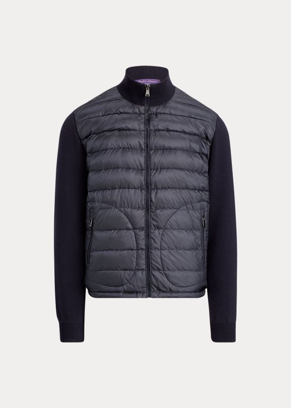 Ralph Lauren RLX Hybrid Dunjakke Herre Danmark (TGSJE3942)